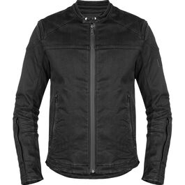 Men Motorcycle Textile Jackets Replay Denim Jacket 1.0 Black
