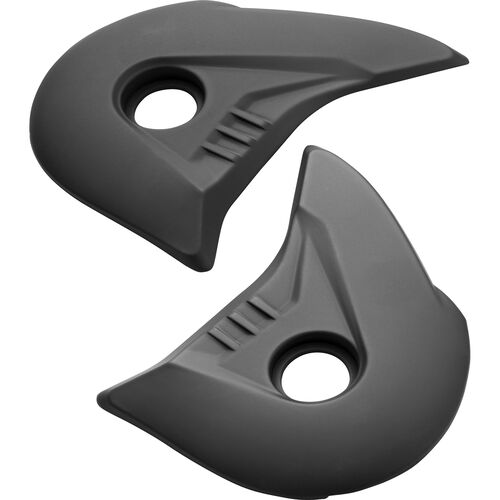 Protections de visière pour casque de moto Scorpion EXO Couvercle latéral ADX-1 mat noir