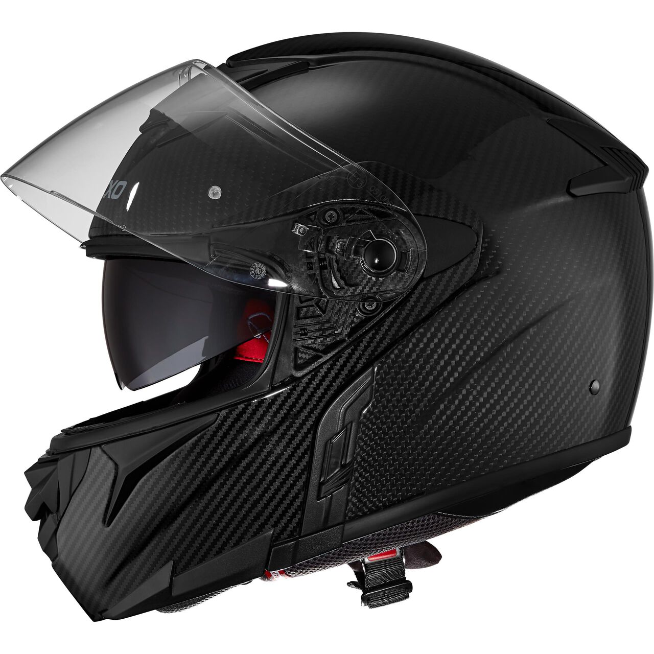 Nexo Flip-Up Carbon Travel II Modular Helmets black
