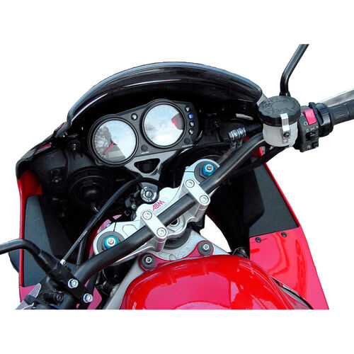 Lenker, Lenkerenden, Handprotektoren & Griffe ABM Superbike-Kit GB silber für Kawasaki ZX-9 R 2000-2001 Neutral