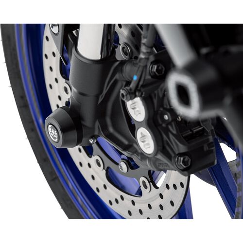 Motorcycle Crash Pads & Bars B&G axle pads fork+swingarm for Yamaha MT-09/XSR/Tracer 900 Grey