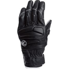 Mezia Lady Leather summer gloves black/white