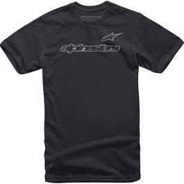 T-Shirt Wordmark Tee V2 schwarz/anthrazit