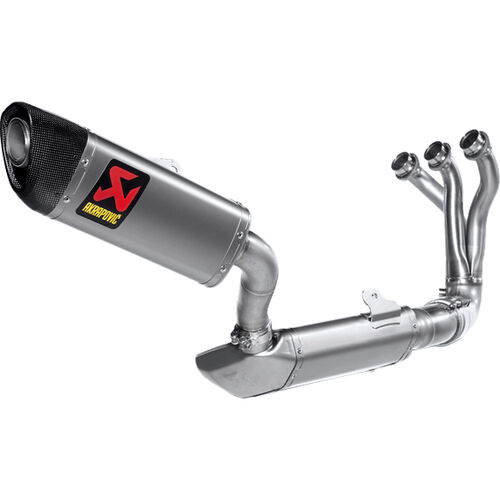 Motorcycle Exhausts & Rear Silencer Akrapovic complete exhaust system 3-1 titan for Yamaha MT-09 /SP 2021- Blue