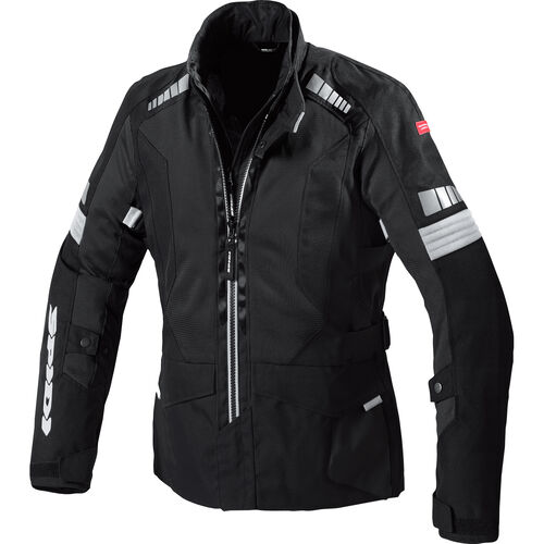 Motorcycle Textile Jackets SPIDI Terranet H2Out Textile Jacket Black