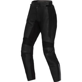 Women Motorcycle Leather Trousers FLM Brooklands women's leather pants Black