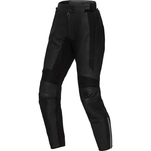 Women Motorcycle Leather Trousers FLM Brooklands women's leather pants Black
