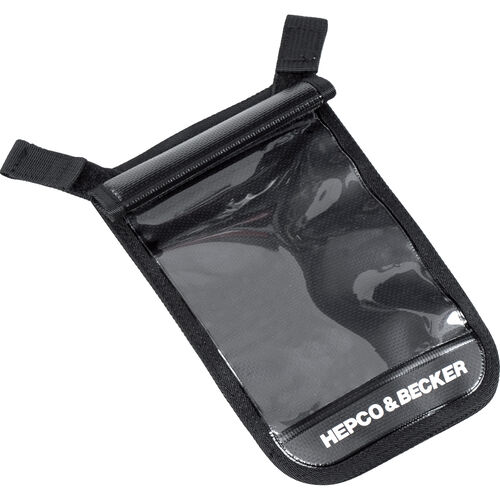 Support de smartphone & de navigateur pour moto Hepco & Becker Poche smartphone étanche pour sacoche de réservoir Neutre