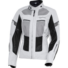 Women Motorcycle Textile Jackets Pharao Vigo Air women's textile jacket Grey