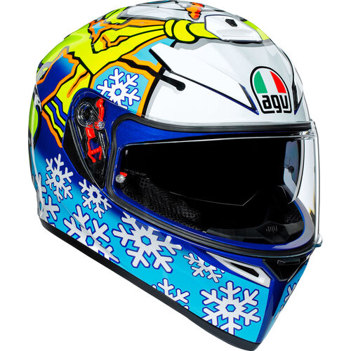 AGV K3 SV Full Face Helmet Rosi Winter Test 2016