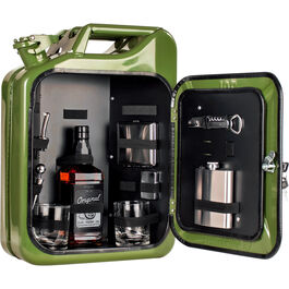 Accessoires de cuisine pour moto Amavel Minibar bidon vert Gris