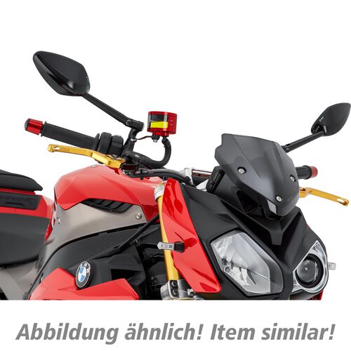 Windschutzscheiben & Scheiben Rizoma Windschild Alu ZDM105B für Ducati Diavel 2014- schwarz Grau
