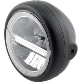 LED phare avec FDJ RenoT6 Ø165mm latérale noir mat
