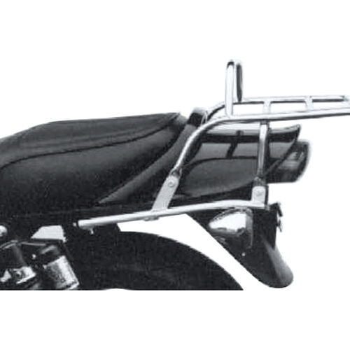 Porte-bagages & supports de topcase Hepco & Becker porte-bagages tubulaire TC chrome pour Kawasaki Zephyr 1100 Noir