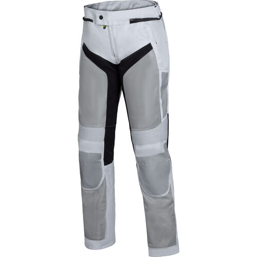 Pantalons de moto en textile IXS Trigonis-Air Sportstourer Pantalon Textile Gris