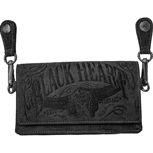 Bagages de loisirs Jack's Inn 54 cuir bourse/sac de taille "Black Rum" noir