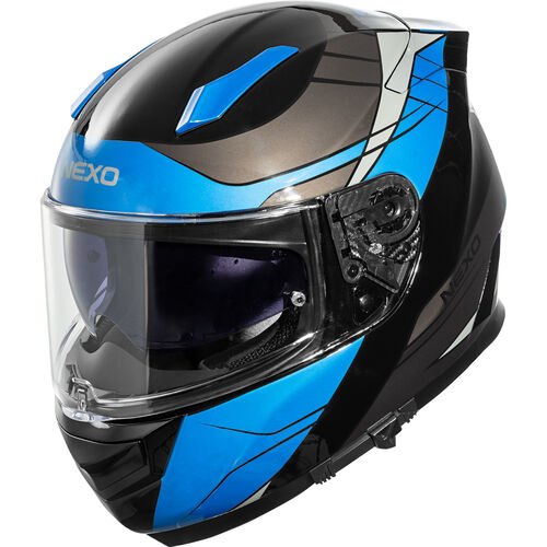 Full Face Helmets Nexo Full Face helmet Fiberglass Sport III Blue