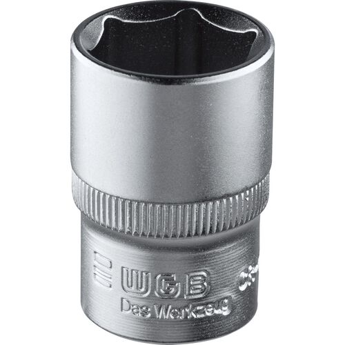 WGB 12,5mm (1/2") hexagon socket wrench insert