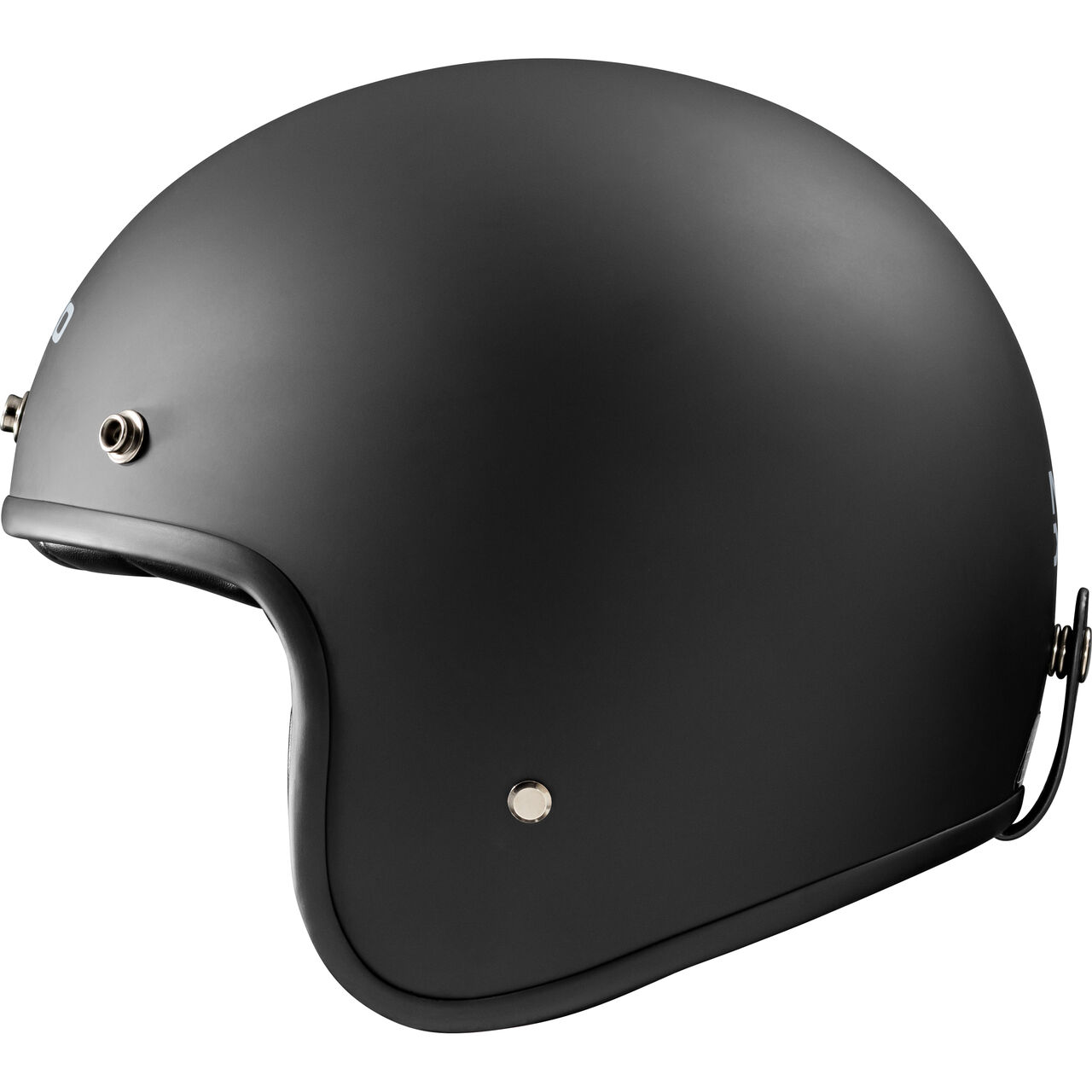 Nexo Jet Helmet Fiberglas Urban 2.0 flat black Open-Face-Helmet