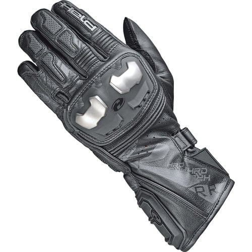 Motorcycle Gloves Held Akira RR leather gloves long Black