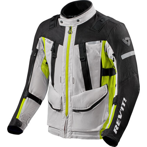 Motorcycle Textile Jackets REV'IT! Sand 4 H2O Textile Jacket Yellow