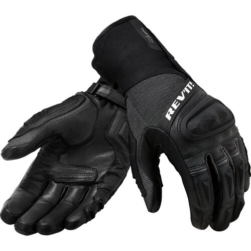 Motorcycle Gloves Tourer REV'IT! Sand 4 H2O Glove Black