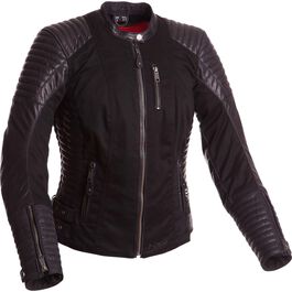 Motorcycle Leather Jackets Bering Rosita Lady Leather/Textile motorcycle jacket Black
