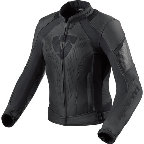 Motorcycle Leather Jackets REV'IT! Xena 3 Ladies Leather Jacket Black