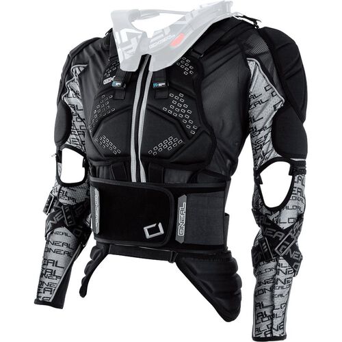 Chemises protectrices de moto O'Neal MadAss Moveo Veste avec protections Noir