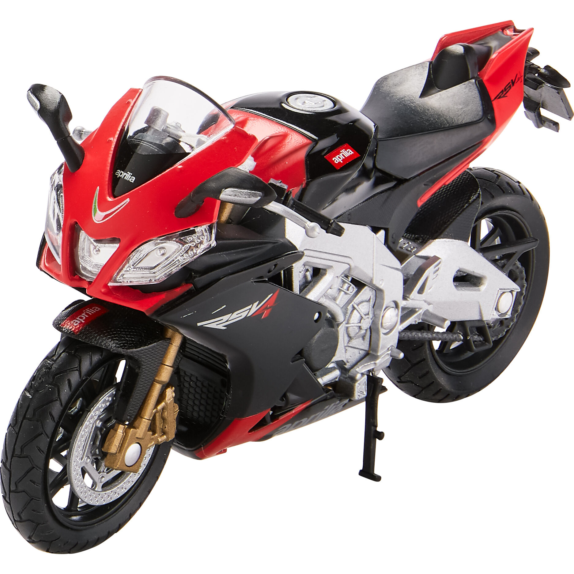 1:18 Welly Aprilia RSV 4 Factory Motorcycle Bike Model New Red 