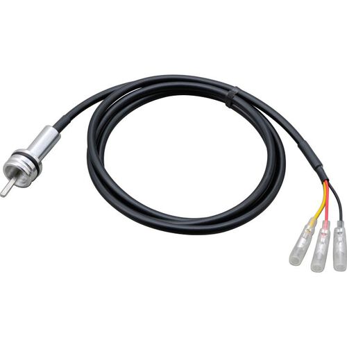 Instruments & accessoires pour instruments Daytona adaptateur câble speedo 361-567 branché Ø18mm, 125cm Noir