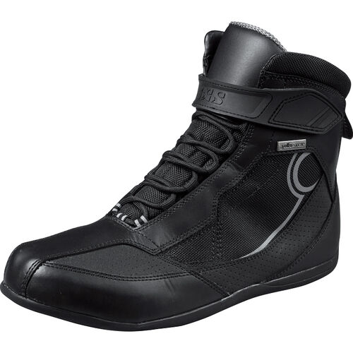 Chaussures et bottes de moto Tourer IXS Lace-ST Touring Bottes Noir