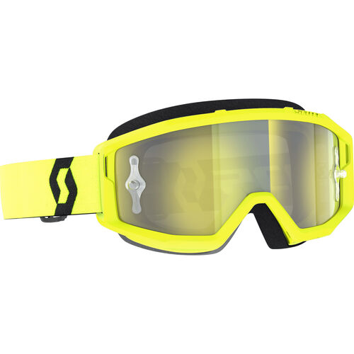 Cross Goggles Scott Primal Cross Goggle yellow/black/yellow chromed