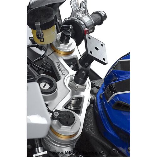 Support de smartphone & de navigateur pour moto Berni`s Détenteur de navigation chevilles plaque NH3 pour poupée Brun