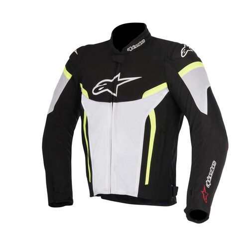 Men Motorcycle Textile Jackets Alpinestars T-GP Plus R V2 Air Textile Jacket Yellow