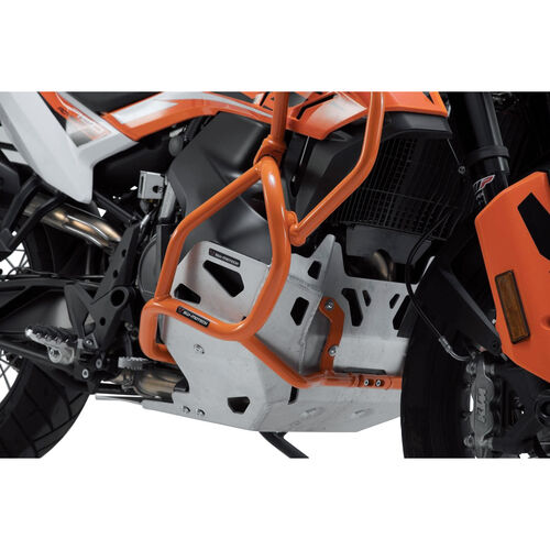 Motorcycle Crash Pads & Bars SW-MOTECH crashbar below orange for KTM 790/890 Adventure /R Black