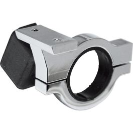 Instruments & accessoires pour instruments Highsider Support de guidon 22/25,4 mm pour bloc clignotant chrome Noir