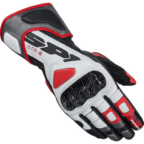 Motorcycle Gloves SPIDI STR-6 Leather gloves long