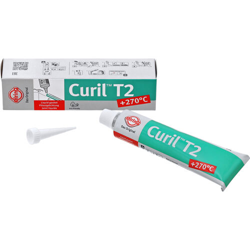 Densing, Gluing & Repairing Elring Curil T2 liquid gasket not harden up, to 270 °C 70 ml Neutral