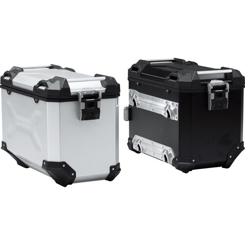 Sidecases SW-MOTECH TraX® Adventure alu sidecase L 45liter left silver Grey