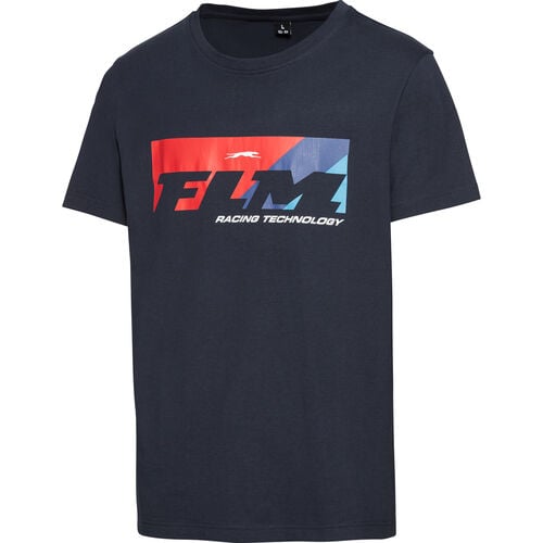 T-Shirts FLM T-Shirt Carl Blau