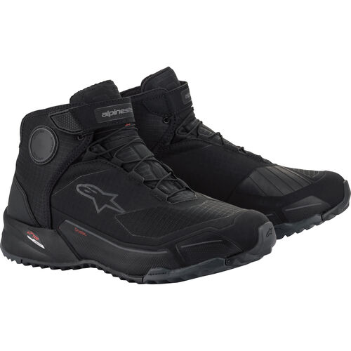 Motorcycle Shoes & Boots Sport Alpinestars CR-X Drystar Riding Shoe Black