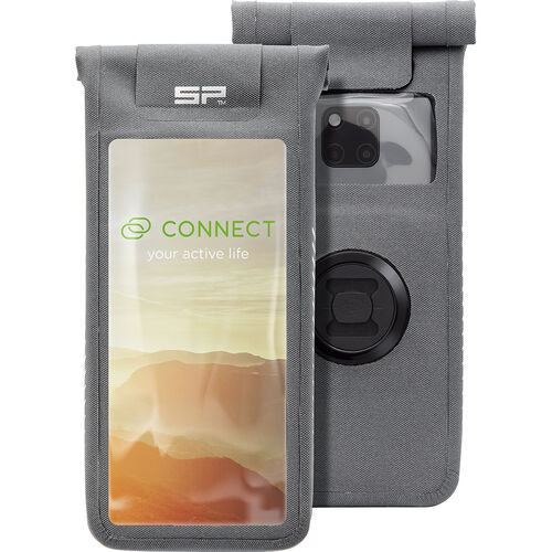 Support de smartphone & de navigateur pour moto SP Connect Phone Case SPC universel L  max.165x80mm
