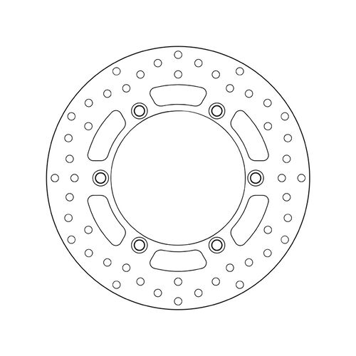Motorcycle Brake Discs Brembo brake disc Oro fix 68B407G4  282/144/166/5/10,5/6 Black