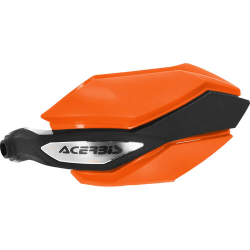 Handlebars, Handlebar Caps & Weights, Hand Protectors & Grips Acerbis Hand protectors pair Argon orange for KTM Duke/Adventure Neutral