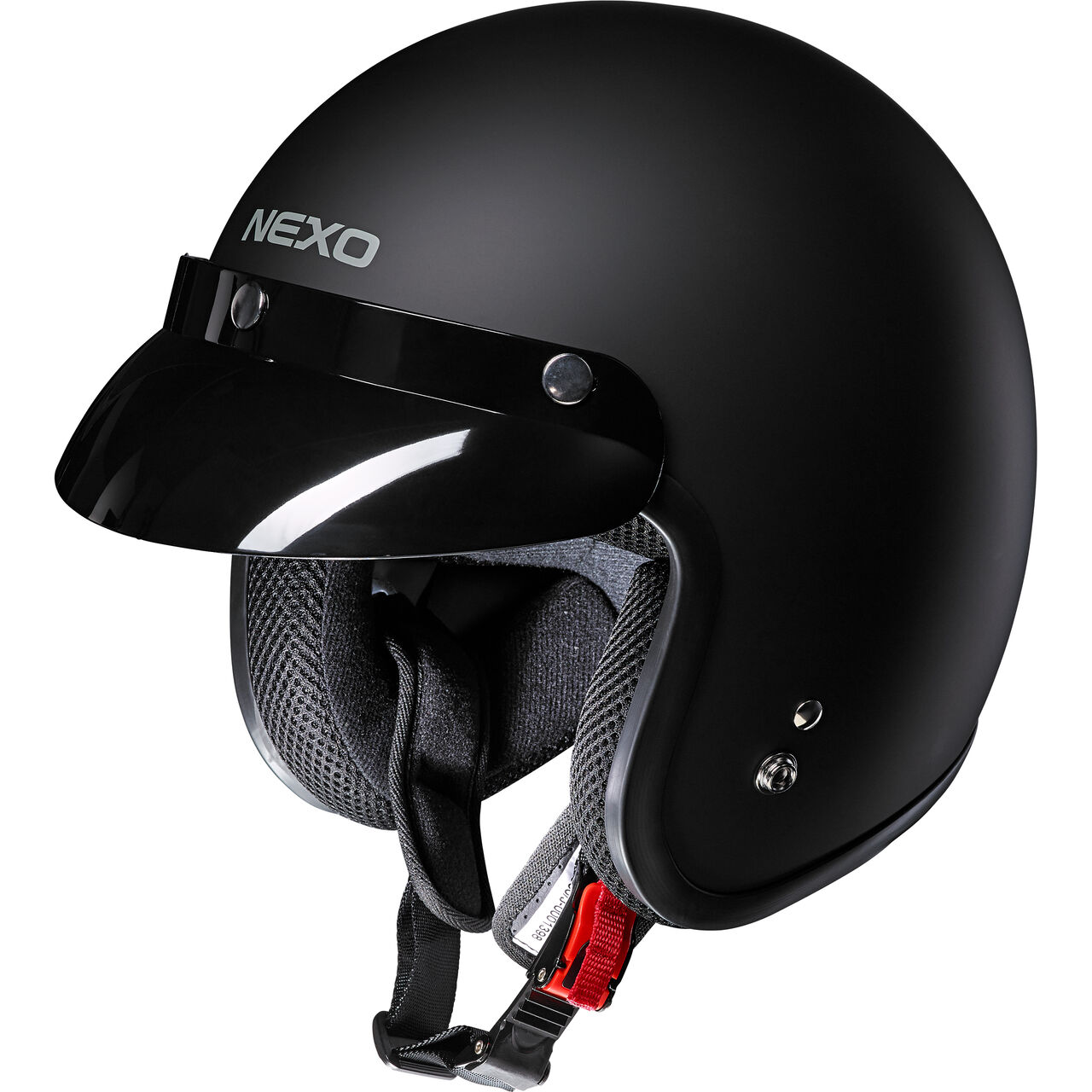 Nexo Jet helmet Basic II flat black XXL Open-Face-Helmet