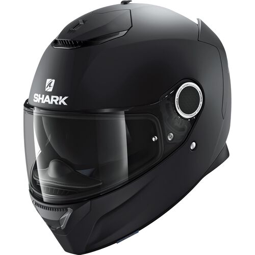 Full Face Helmets Shark helmets Spartan Blank Mat XS Black