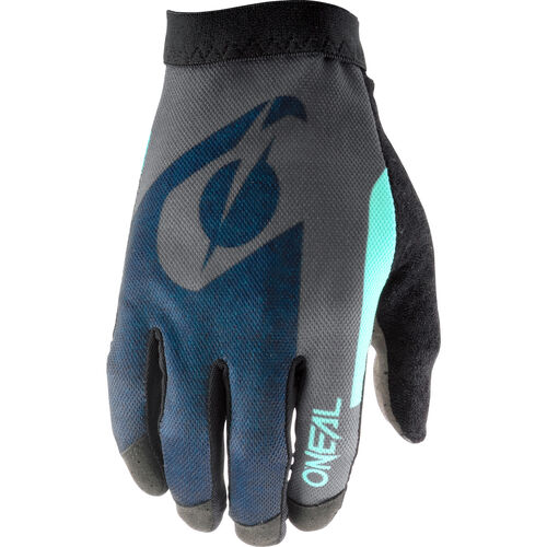 Motorcycle Gloves Cross O'Neal AMX Altitude Cross Short glove Blue