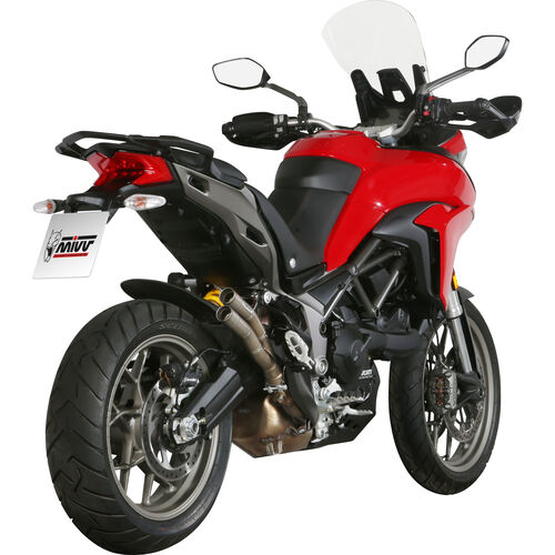 Motorcycle Exhausts & Rear Silencer MIVV Double Gun exhaust D.037.LDG titanium for Ducati Multistrada Neutral