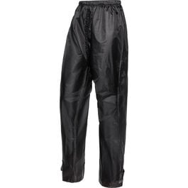 Vêtements de pluie moto Road Textil WP Pantalon de pluie 1.0 Noir